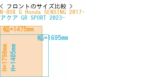 #N-BOX G Honda SENSING 2017- + アクア GR SPORT 2023-